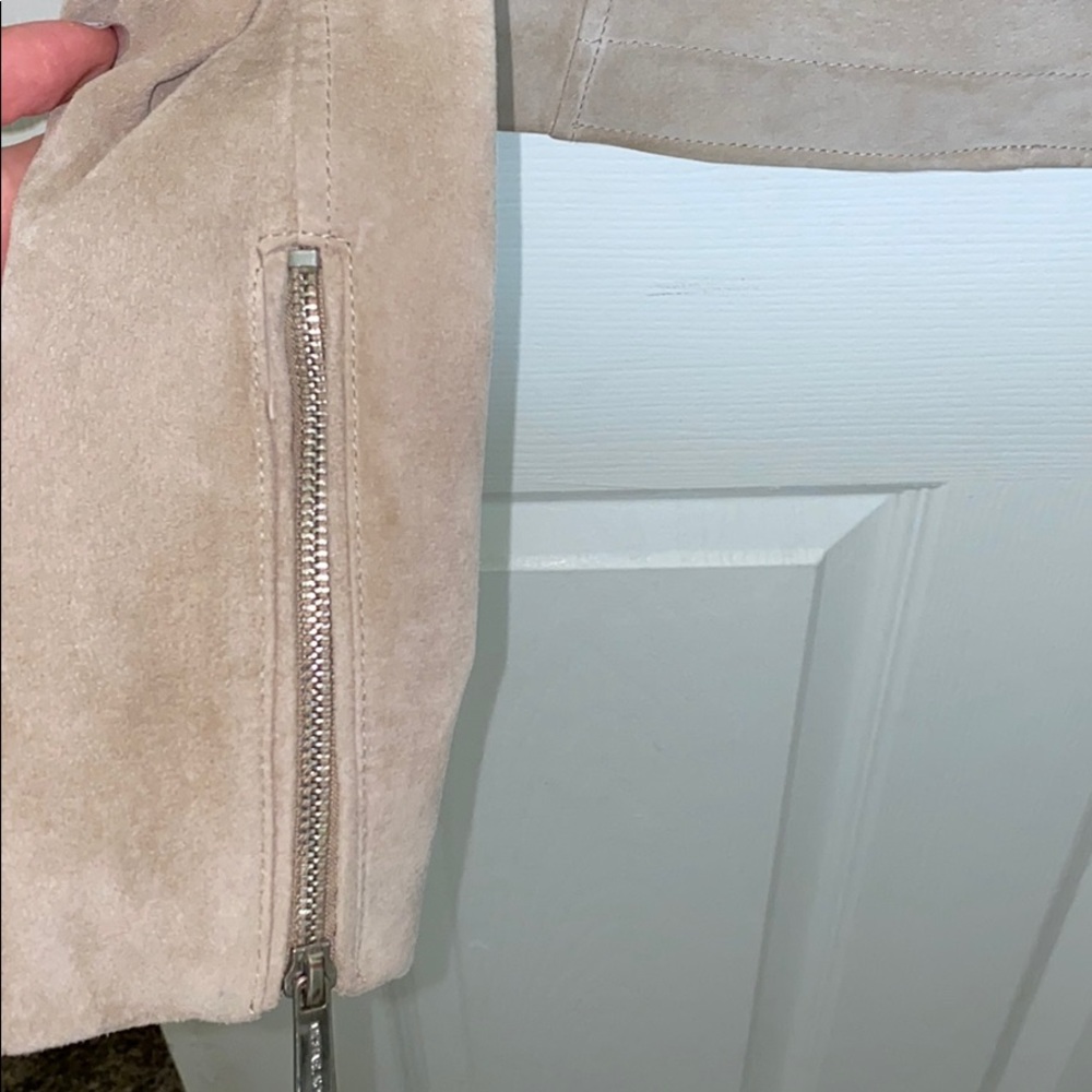 Michael Kors Tan Suede Jacket - Picture 3 of 4